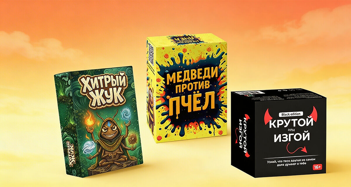 Карточные настолки<br>от Game HUB