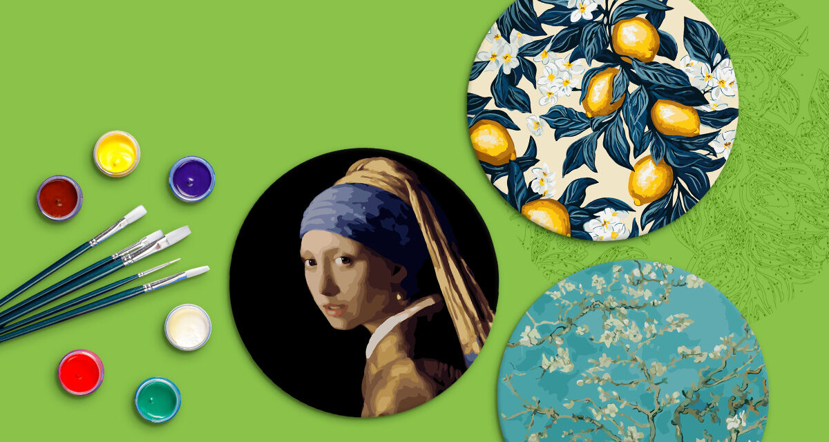 Круглые картины <br>по номерам